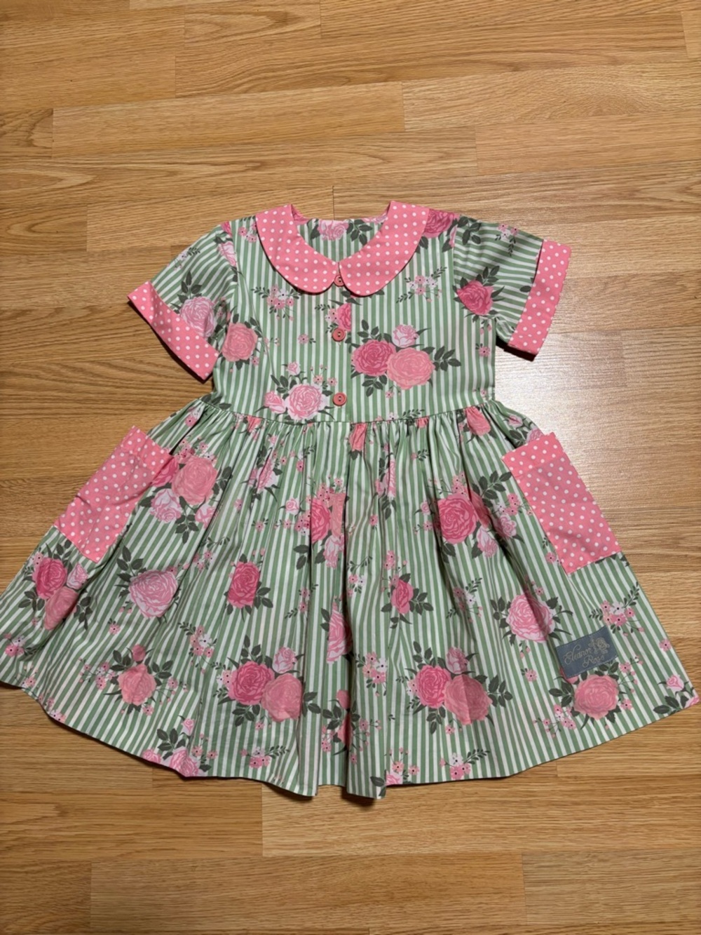 New “Eleanor Rose” dress size 6-7